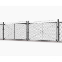 Low price used chain link fence panels